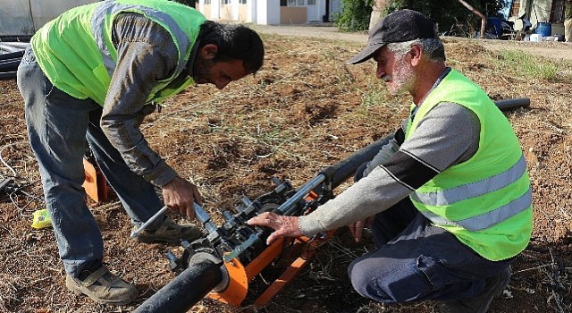 Serik Yukarıkocayatak Mahallesine yeni içme suyu hattı