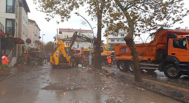 Şileye 94 personel, 38 araçla müdahale edildi