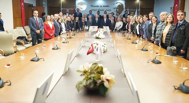 YÖK Başkanı Prof. Dr. Özvar EÜ Senato toplantısına katıldı