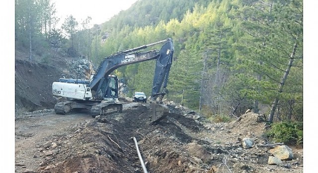 Büyükşehirden Dalamanda Ek Su Kaynağı Çalışması