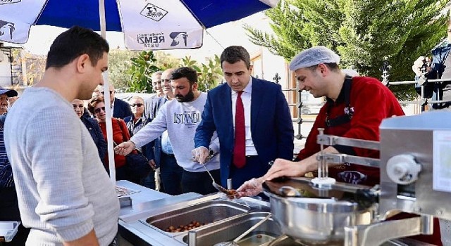 Didim de şehitler için lokma hayrı