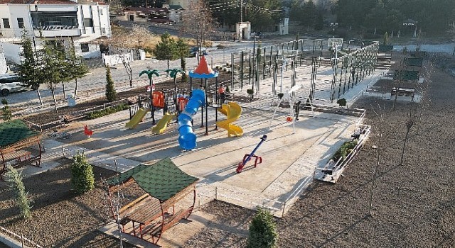 Nevşehir belediyesinden kıratlıoğlu mahallesine yeni park