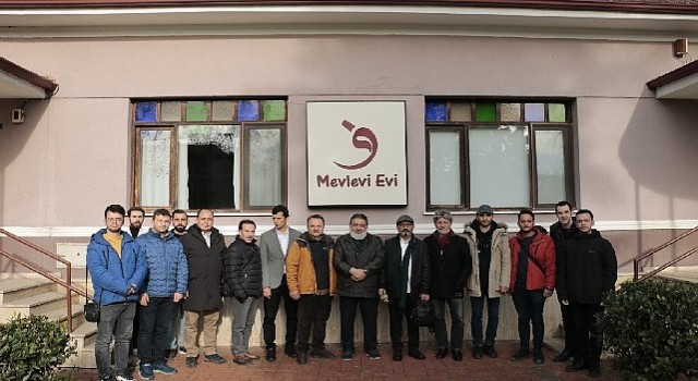 Uluslararası Mevlâna Vakfı;ndan Mevlevi Evi;ne ziyaret