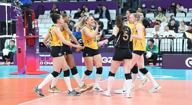 VakıfBanktan Kulüpler Dünya Şampiyonasına güçlü başlangıç