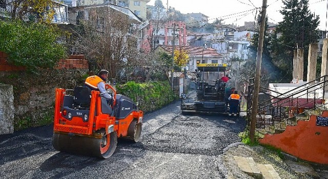 2023te 20 bin tondan fazla asfalt serildi