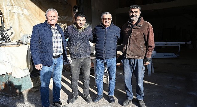 Başkan Topaloğlu, sanayi esnafının yeni yılını kutladı