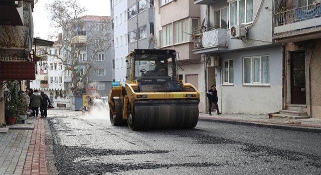 Gemlik Belediyesinden Alemdar Caddesine estetik dokunuş