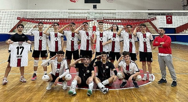 Gölcük belediyespor genç erkek voleybol takımı kocaeli şampiyonu