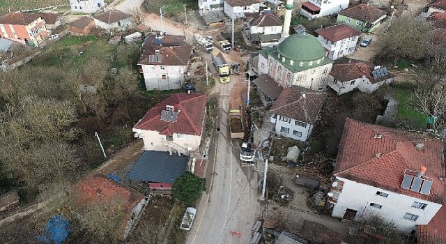 Körfez karayakuplu mahallesine yeni içme suyu ve kanal hattı