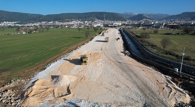 Menteşe Otogar Kavşağında Yol Çalışmaları Hızla İlerliyor