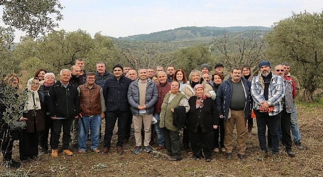 Yaşam köyü toprak okulundaki zeytin budama eğitimine çiftçilerden büyük ilgi