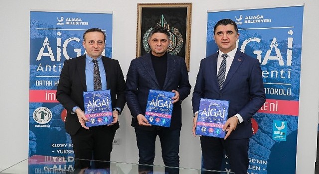 Aliağa Belediyesi Aigai Kazılarını 2024;te de Destekleyecek