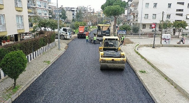 Aydın Büyükşehir Belediyesinden Efelere asfalt hamlesi