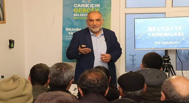 Başkan İbrahim Sandıkçı: “Masa başında oturmadık”