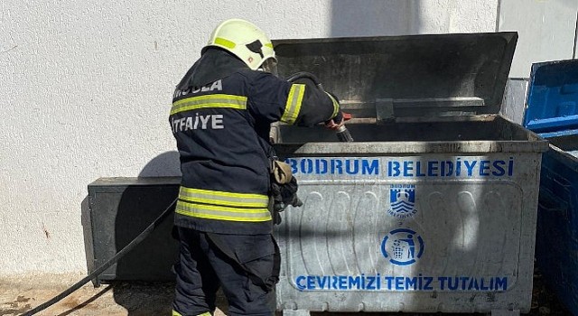 Muğla Büyükşehir İtfaiyesi Çöp ve Konteyner Yangınları İçin Uyardı