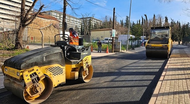 Osmangazide asfalt mesaisi hız kesmiyor