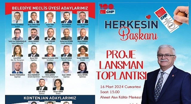 Başkan Deveciler, Yeni Dönem Lansmanını Yapacak