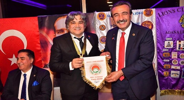 Başkan Soner Çetin Adana Lions Kulübünün konuğu oldu