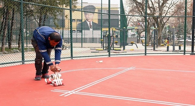 Çankaya Parkları Bahara Hazırlanıyor