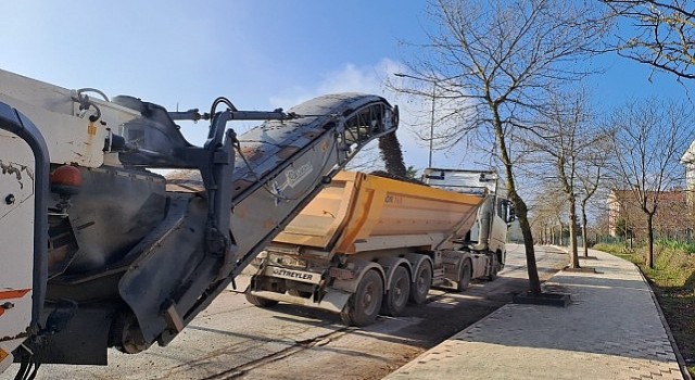 İlimtepe Kalıcı Konutlar 118. Sokakta üstyapı