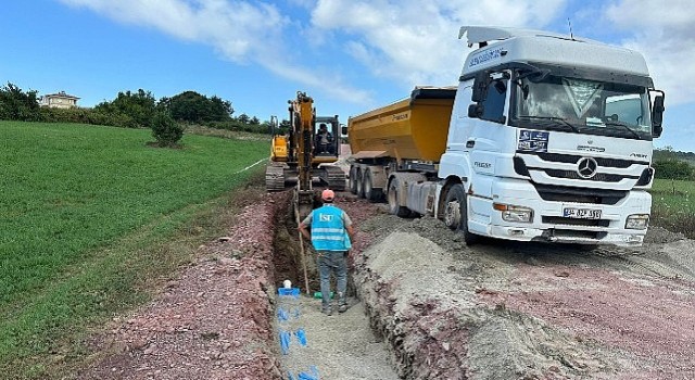 Kandırada Dört Bir Koldan Altyapı Çalışmaları Yapılıyor