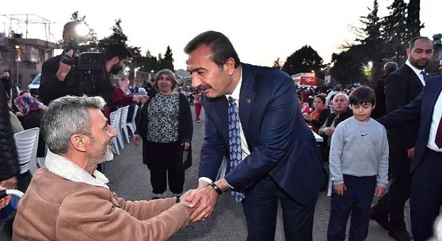 Müjdelerle dolu iftar programı