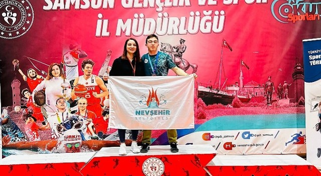 Nevşehir Belediyesi Gençlik ve Spor Kulübü sporcularından Mustafa Sacit Sümer, Spor Tırmanış Gençler ve Küçükler A-B Lider Türkiye Şampiyonası&#39;nda Türkiye 2.&#39;si oldu