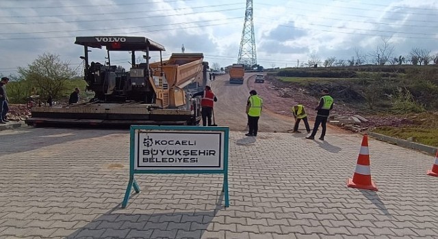 Sepetçi TOKİ Konutları giriş yolu asfaltlandı