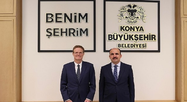 AB Türkiye Delegasyonu Başkanı Büyükelçi Landrut Başkan Altayı Ziyaret Etti