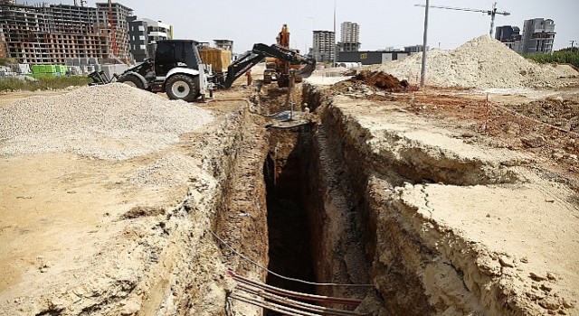 Antalya Büyükşehir BelediyesindenAltıntaşta alt yapı seferberliği