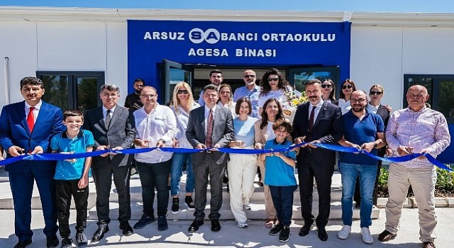 Arsuz Sabancı Ortaokulu AgeSA Binası Hataya Kazandırıldı