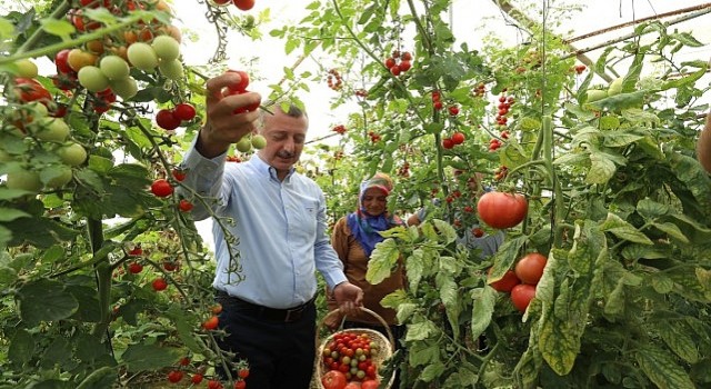 Başkan Büyükakından kadın üreticiye tam destek