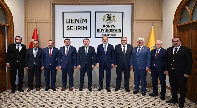 BBP Genel Başkanı Destici Başkan Altay&#39;ı Ziyaret Etti