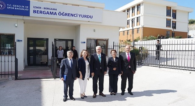 Bergama KYK Öğrenci Yurdu nun kapasitesi 750 kişiye çıkarıldı