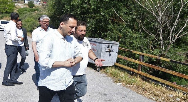 Bornova Belediye Başkanı Ömer Eşki, Bayraklı Belediyesi sınırındaki mahallesi Lakadan Bayraklı Belediye Başkanı İrfan Önala ortak yatırım mesajı gönderdi