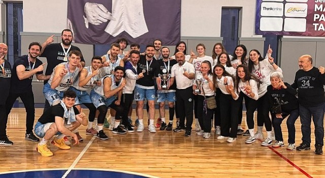 Erkek Basketbol Takımı Avrupa Şampiyonluğunu hedefliyor! Üsküdar Üniversitesi Erkek Basketbol takımı Süper Lig Şampiyonu oldu!