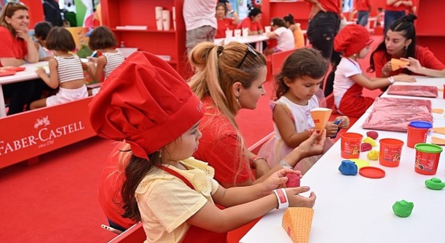 Faber-Castell, hayal gücünü destekleyen atölyeleri ile Yaratıcı Çocuk Festivalinde