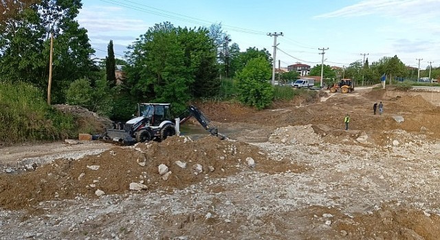 Lüleburgaz Belediyesi hat taşıma çalışmalarını tamamladı