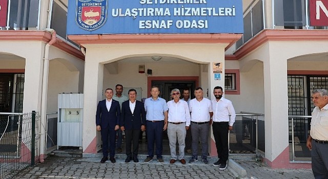 Başkan Aras; “ Hizmet Ederken Siyasi Parti Ayrımı Yapmıyoruz”