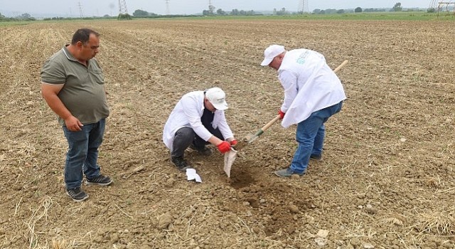 Büyükşehir den çiftçilere ücretsiz toprak analizi