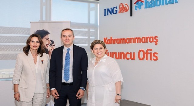 ING Türkiye, Habitat Derneği ve KAGİDER iş birliği ile Kahramanmaraş&#39;ın yeniden kalkınmasına destek