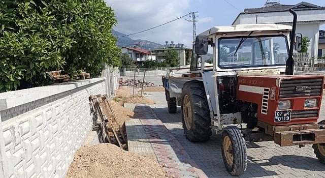 Kemerde genelinde çalışmalar devam ediyor