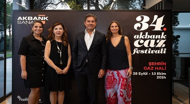 Akbank Caz Festivali nin 34. Yılında 34 konser Şehrin Caz Hali için Geriye Sayım Başladı!