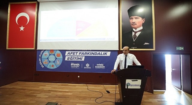 Bakırköyde afet farkındalık eğitimleri devam ediyor