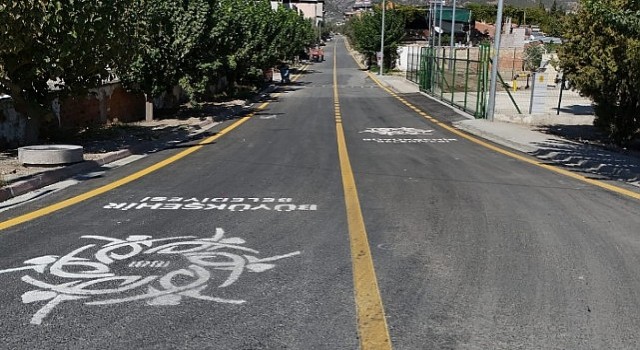 Büyükşehir Belediyesinden Buharkentte yol hamlesi.