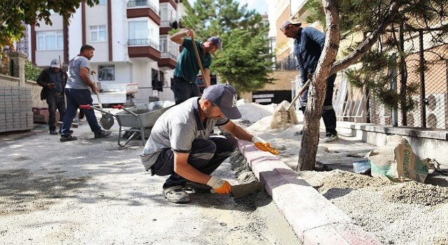 Keçiörende altyapı seferberliği