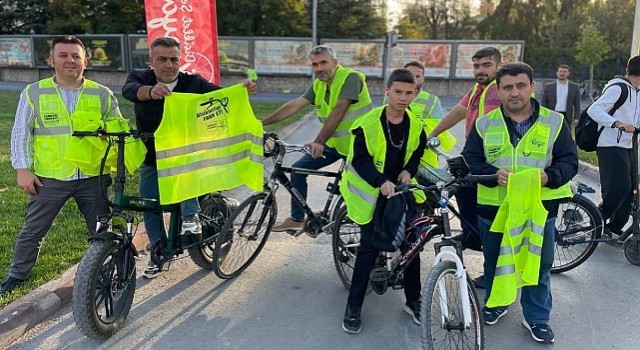 Konya Büyükşehir Bisikletli Yaşamı Destekliyor, Öğrencilere Özel Etkinlikler Düzenliyor