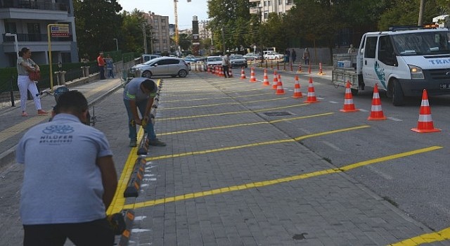 Nilüferde sokaklar çocuklar için dönüşüyor