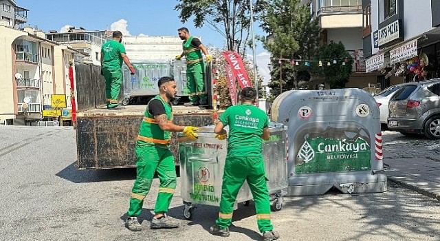 Çankaya Belediyesi ”Tertemiz Çankaya” için çalışıyor.