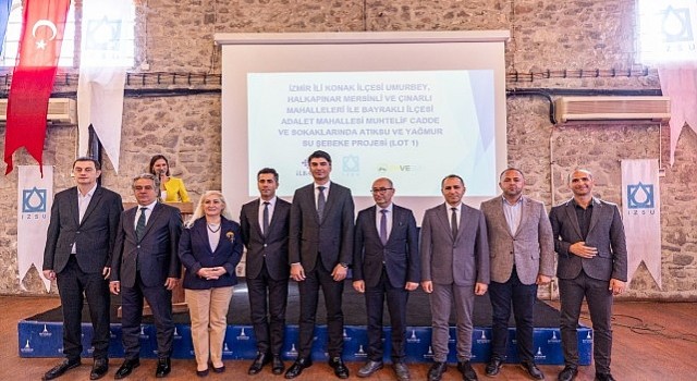 İZSU Genel Müdürlüğü 110 milyon Euro&#39;luk yatırımla hayata geçireceği projeyi vatandaşlara tanıttı